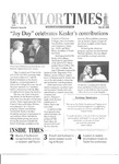 Taylor Times: May 26, 2000 by Taylor University