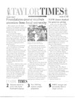 Taylor Times: October 30, 1998 by Taylor University
