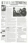Taylor Times: September 6, 1996 by Taylor University