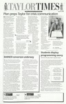 Taylor Times: April 19, 1996 by Taylor University