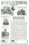 Taylor Times: March 8, 1996 by Taylor University