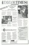 Taylor Times: September 8, 1995 by Taylor University