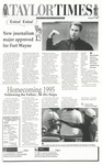 Taylor Times: October 6, 1995 by Taylor University