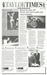 Taylor Times: November 17, 1995 by Taylor University