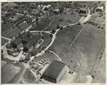Aerial View of Campus - Maytag Gymnasium and Magee-Cambell-Wisconsin Dormitory