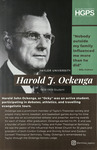 Harold J. Ockenga by History, Global, and Political Science Department