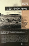 The Taylor Farm by History, Global, and Political Science Department
