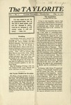 The Taylorite: February 13, 1913 by Taylor University