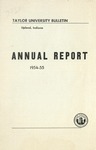 Taylor University Bulletin Annual Report 1954-1955 (September 1955)
