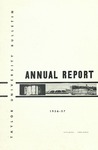 Taylor University Bulletin Annual Report 1956-1957 (September 1957)