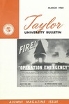 Taylor University Bulletin (March 1960)