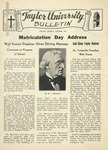 Taylor University Bulletin (October 1940)