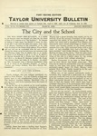Taylor University Bulletin (March 1926)