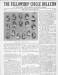 The Fellowship Circle Bulletin: June 1921