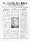 The Fellowship Circle Bulletin: July 1934