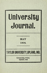 University Journal (May 1904) by Taylor University