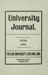 University Journal (June 1904) by Taylor University