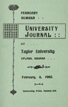 University Journal (February 1905) by Taylor University