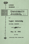 University Journal (May 1905) by Taylor University