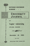 University Journal (November 1905)