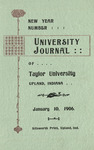 University Journal (January 1906) by Taylor University