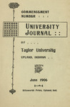 University Journal (June 1906) by Taylor University