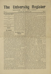 The University Register (March 1908) by Taylor University