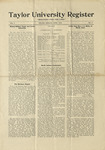 The University Register (April 1912) by Taylor University
