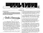 Wandering Wheels Newsletter, December 1985 by Wandering Wheels